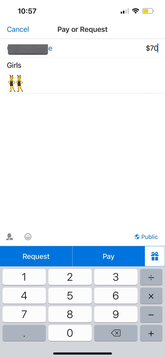 This is the image in Venmo that comes up if you type the word girls in the “What’s it for?” field… da fuck?! <a href="/Venmo/">Venmo</a>, really?