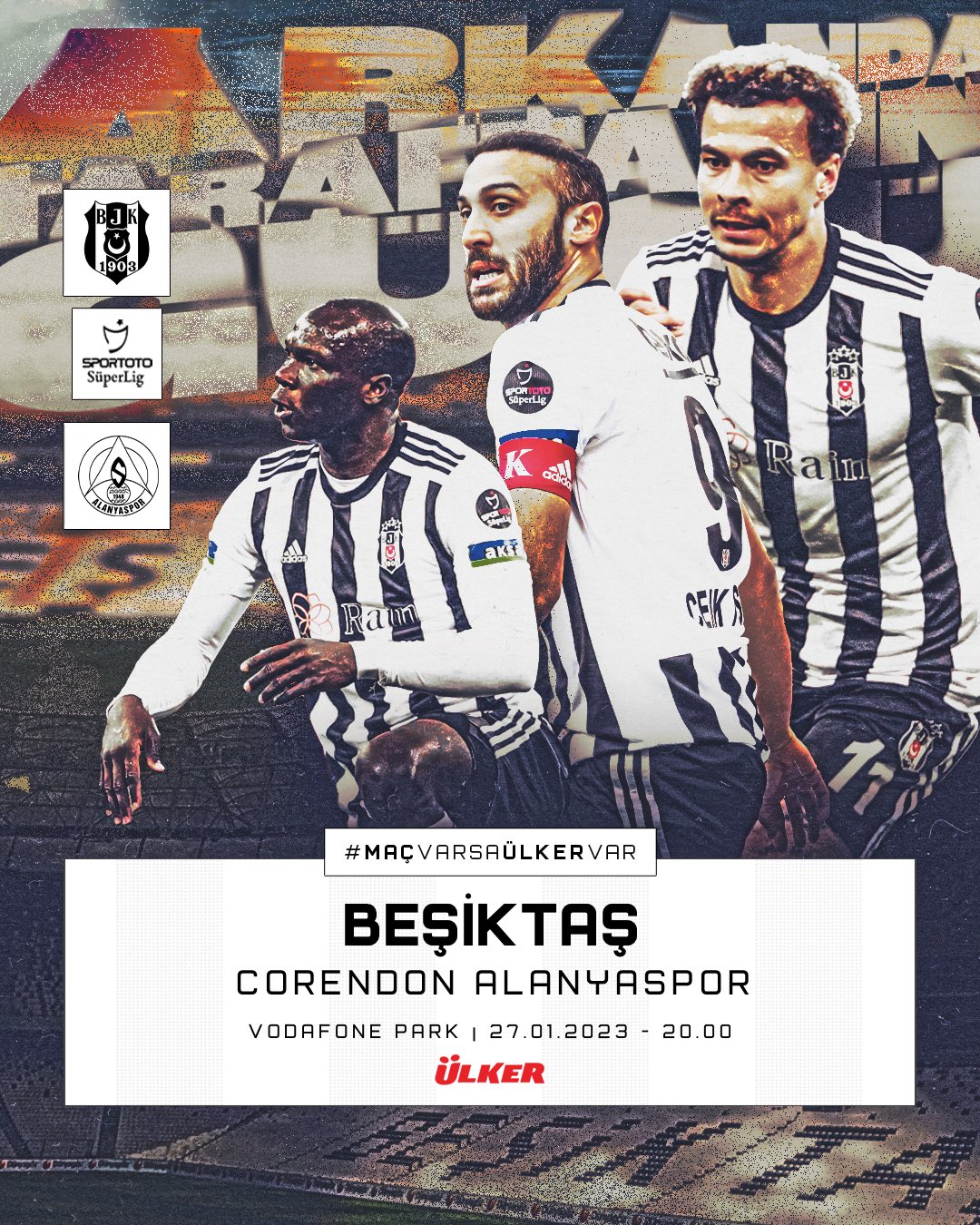 Beşiktaş Alanyaspor Maç Görseli