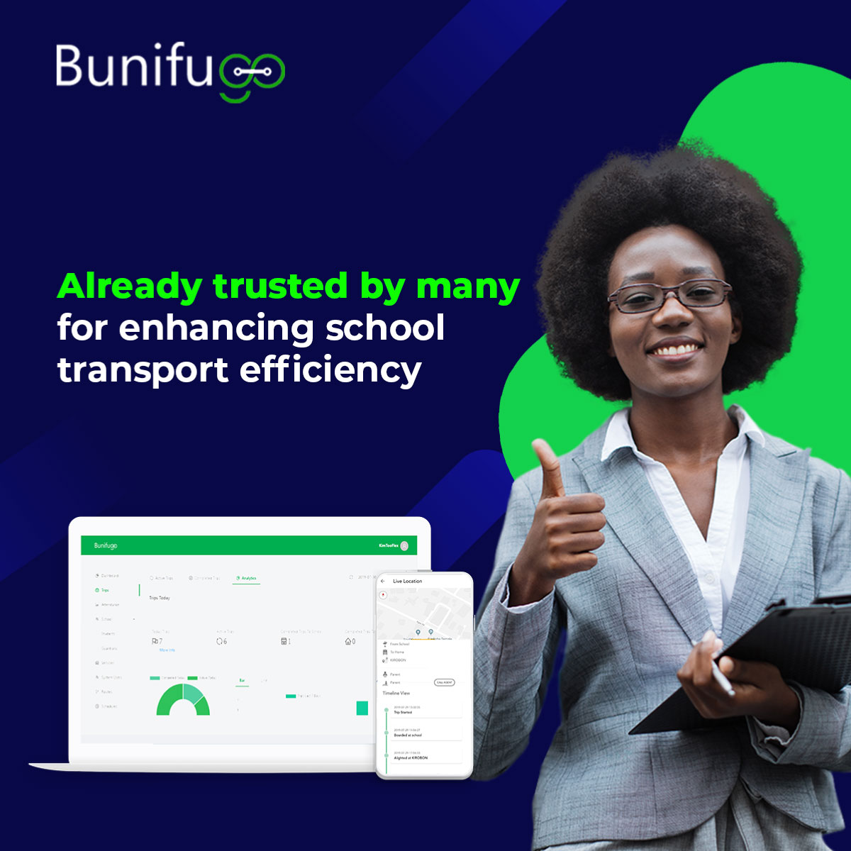 Join Moi Educational Center, Kagaki School, & St. Bhakita Elite Schools & others using Bunifu Go for safe, efficient school transport & communication

👉 Learn more dlvr.it/ShWLK0

#SchoolReopening #SafeSchoolsKE  @safe_schoolske dlvr.it/ShWLK1