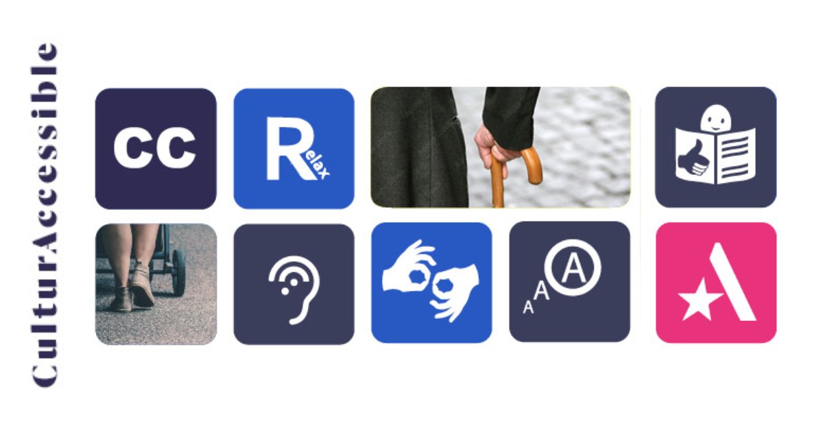 GroupeAudiens's tweet image. 🔎Avec #Culturaccessible, Audiens recense les initiatives permettant d’améliorer l’accessibilité.
De la communication écrite à l&apos;adaptation de l&apos;œuvre, sans oublier l&apos;accueil du public, retrouvez de nombreuses solutions d&apos;adaptation pour tous handicaps.
👉 audiens.org/culturaccessib…