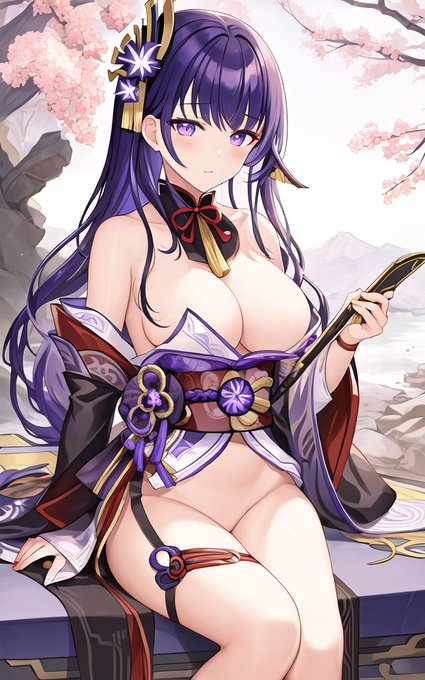 遊びでAIイラストに神里綾香+雷電将軍って入れたら愛の子になった

#AIイラスト #stablediffusion 