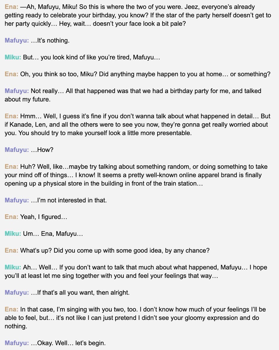 HazeMagica's tweet photo. Translated Mafuyu's birthday Vlive for 2023! Love all the mfen moments we got in this Vlive! https://t.co/LRPHEEjpPj