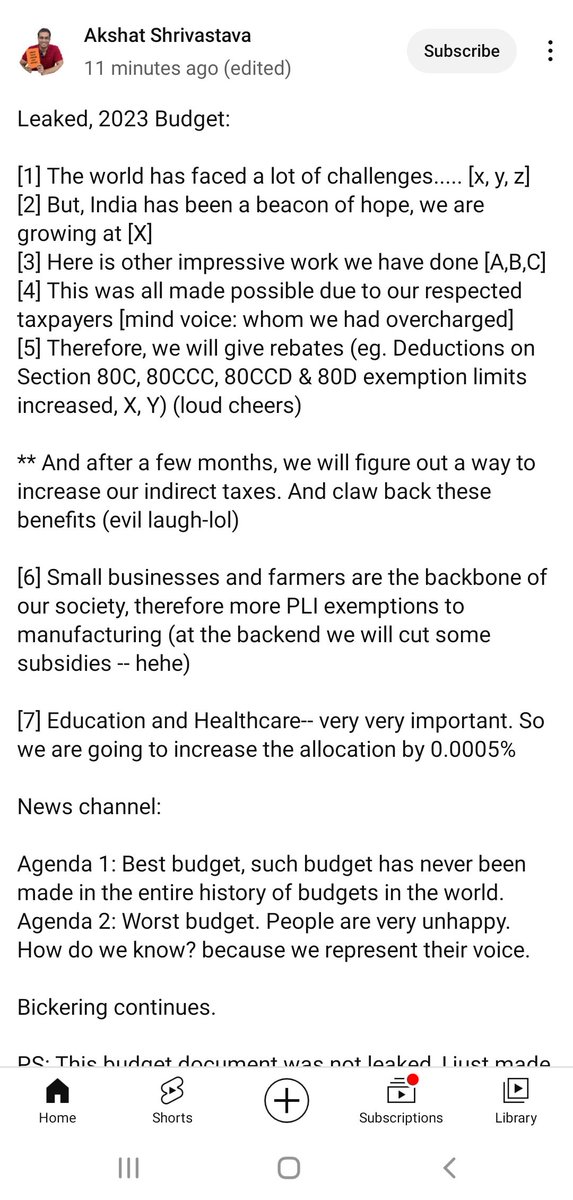 mechademap's tweet image. Ajkal Budget bhi Leak ho raha hain
😂😂😂🤣 #Guesswork Kahi Chatgpt ne create to nehi kya?😂😝