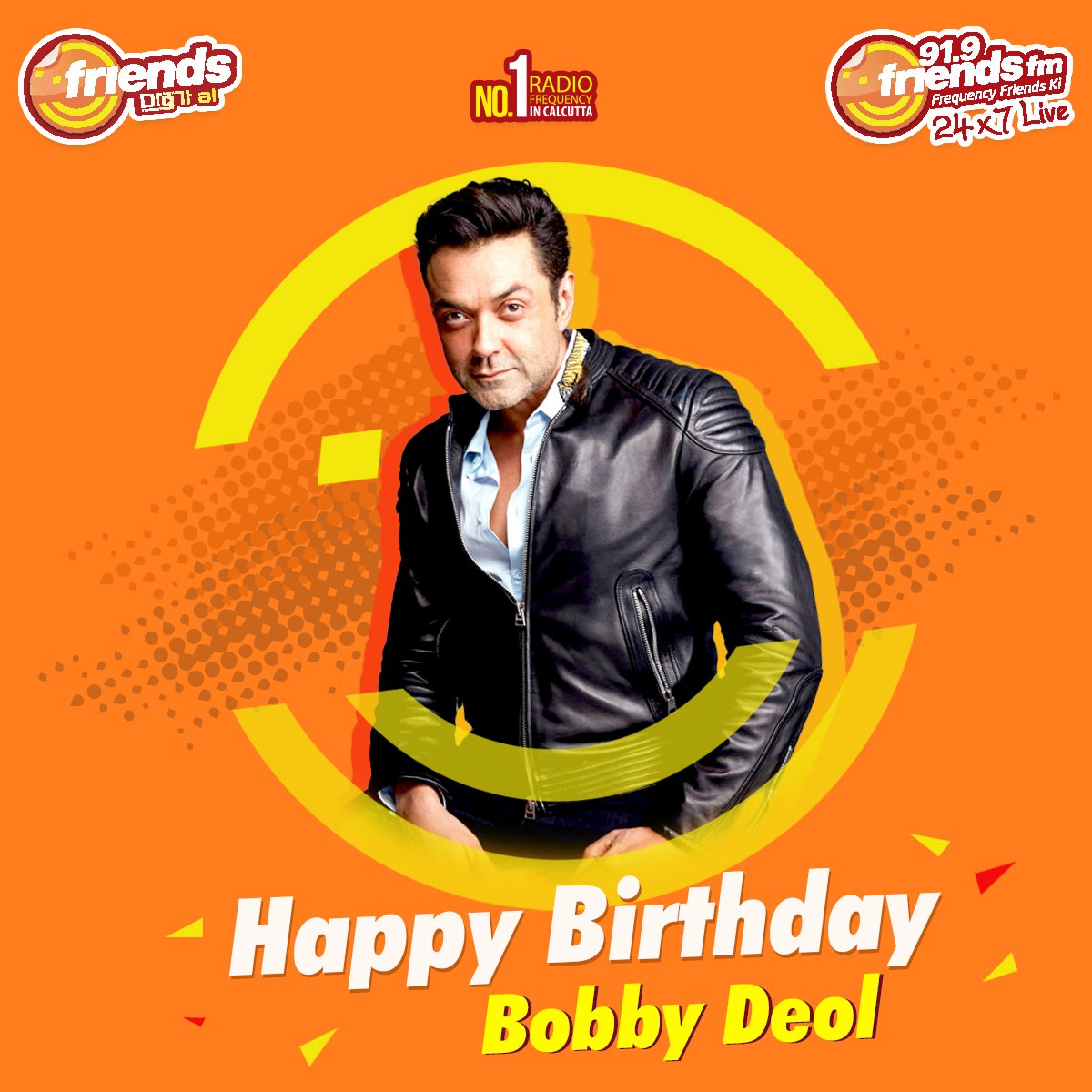 Happy birthday to our very Soldier, Bobby Deol   
