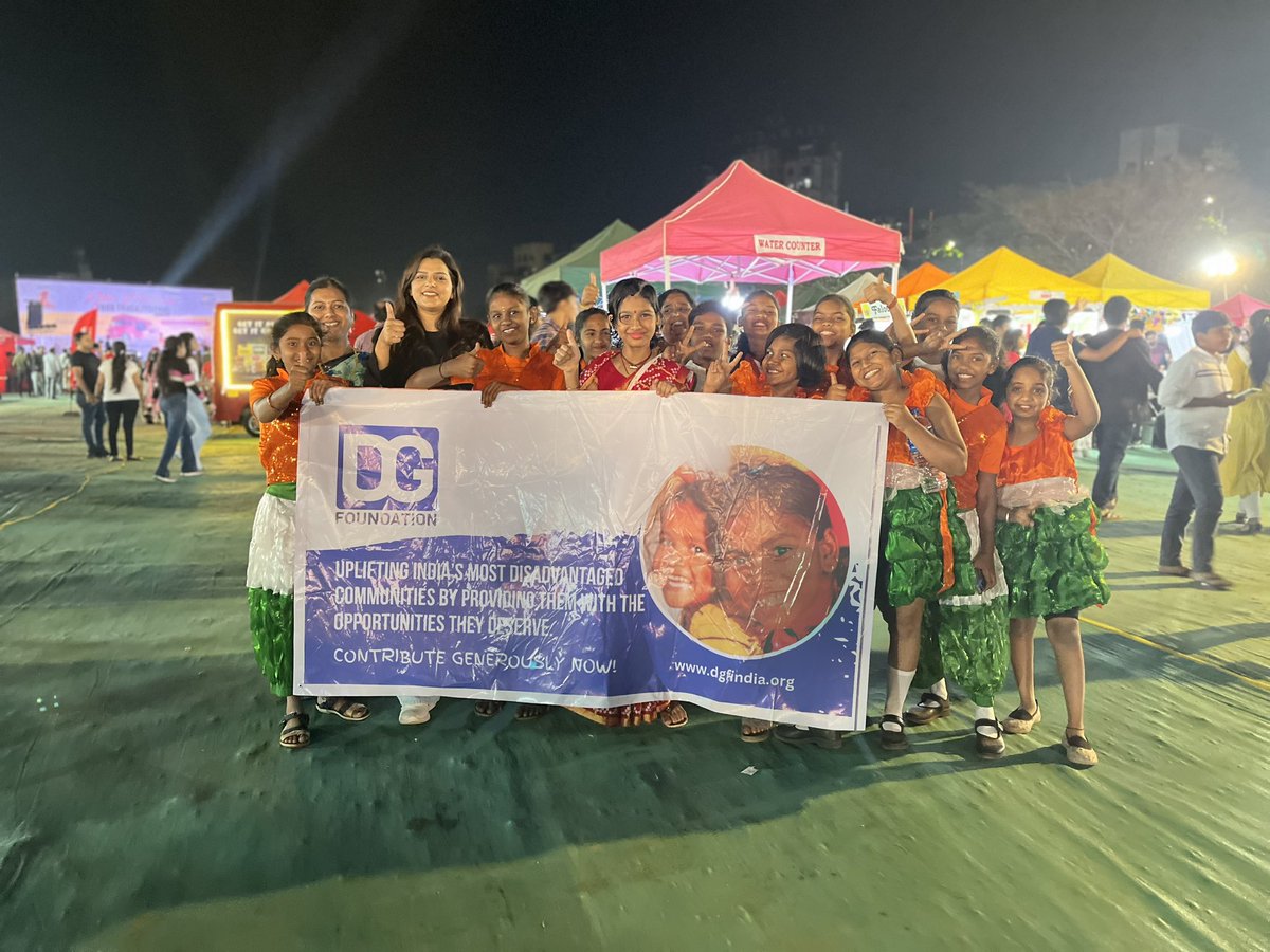 dgf_india's tweet photo. DGF participated in #navimumbaifoodtruckfestival to empower more children from vulnerable backgrounds. 
Thank you @EarthAngelsWel1 for standing by us. 
Special thanks to @BombayFish for supporting our participating children with hot cooked meals! 

#foodfestival #cause #charity https://t.co/AVlO2rJeWI