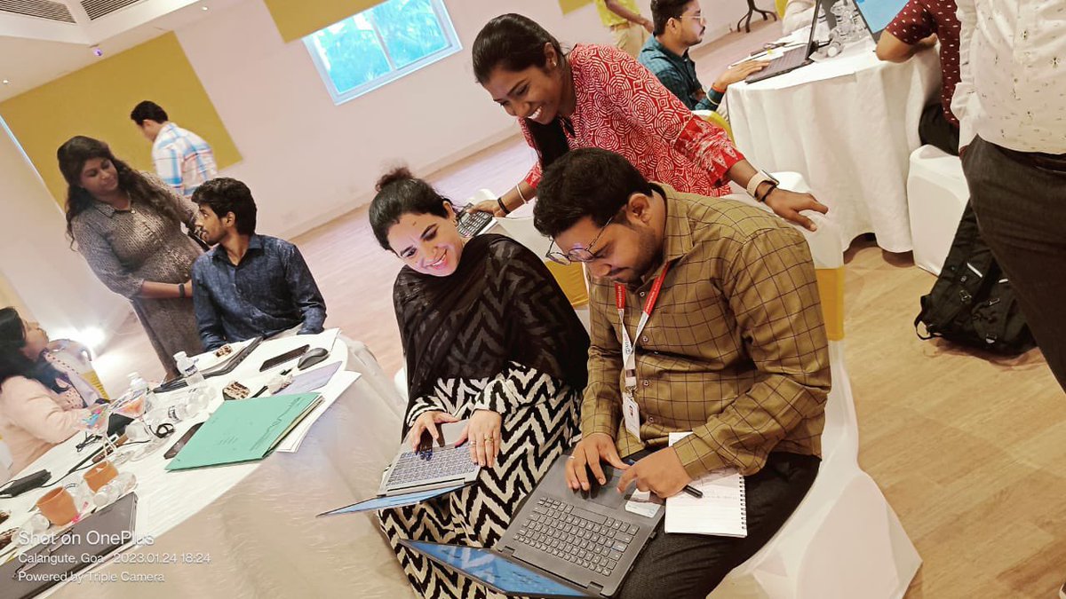 tcifindia's tweet photo. Glimpse of National Review Workshop organised at Goa, under M-RITE Project  with key focus to planning to reach vulnerable people with zero vaccination status living in 18 states of India. Team celebrated success for completing 14 lacs + inoculations within one year. @JSIhealth https://t.co/cNY9a3uiQc