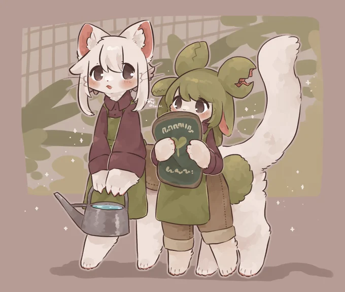 #異体の獣たち植物管理のスタッフ 