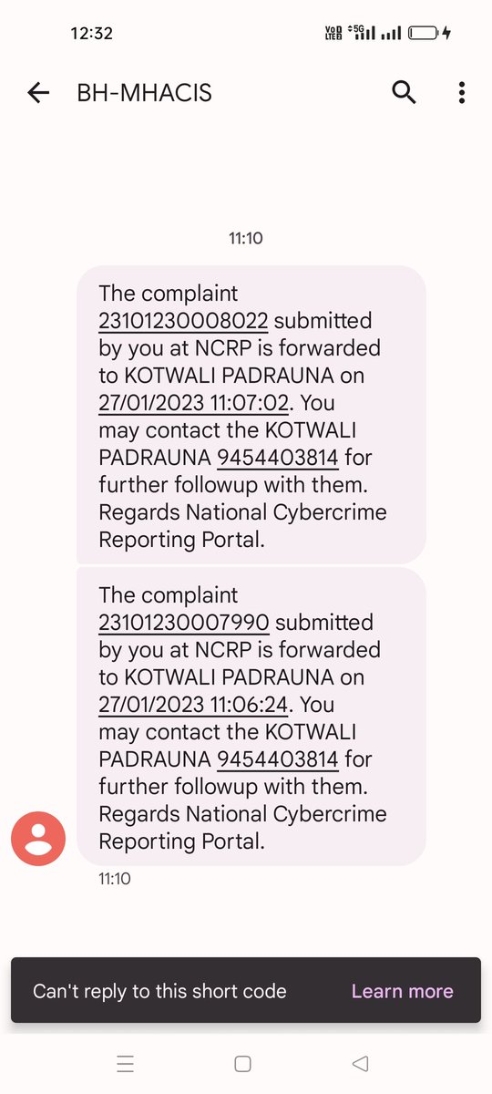 PathaakHimanshu's tweet photo. हमारे साथ online Job fraud हो गया था, मैं https://t.co/hNDmDo6R4e पे complaint ragister किया हू,कृपया हमारी धनराशी recover करने के लिए उचित कारवाई करे|
@Uppolice @kushinagarpol @Cyberdost 
Himanshu Kumar Pathak https://t.co/eDIB2W0Rhb