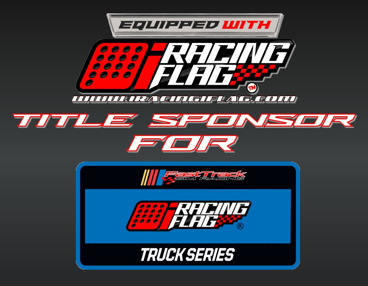 We are happy to announce that Iracingiflag will be the title sponsor for Fast Track Truck Racing Series for the 2nd year in a row.
With the great job Jeff Marble and his crew work to bring this series to the drivers. 
facebook.com/FastTrackSimRa…