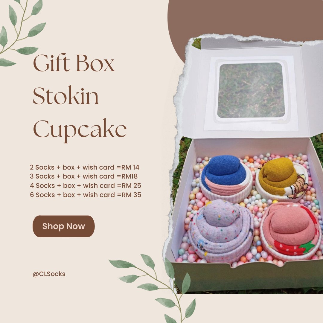 CLSocks's tweet photo. This gift box will be a wonderful gift to suprise your sisters,besties,or your loved ones❤️

RM 14 - RM 35
(Boleh pilih design stokin)

🛍 https://t.co/hm35S75KkA https://t.co/ThaCuBieWv