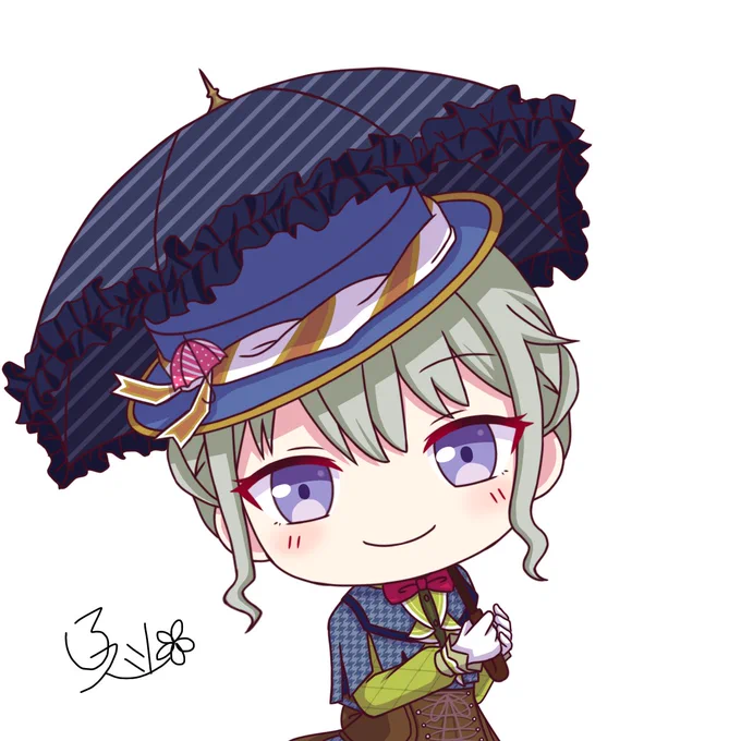 傘頑張って描いたのに切れちゃったので、完全版載せておくー!  