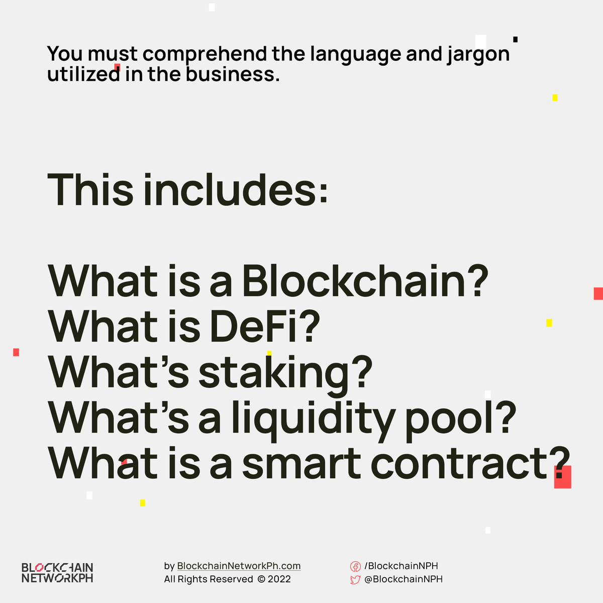 Connectweb3ph's tweet photo. π Crypto Tip #14
You must comprehend the language and jargon utilized in the business. βπΌ
#DYOR #BNP #bnphupdate #investingtips #investing101 #CryptoPH
Here's how ππΌ https://t.co/FABdN4g781