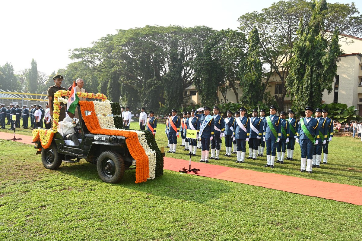 WManipal's tweet image. WGSHA #Contingent has won Third Prize in MAHE #RepublicDay Parade 2023. We congratulate the team of students who have worked hard for this parade and brought laurels to themselves as well as to the college. 
#winners #marchpast #hotelmanagement #CulinaryArts #wgshaevents2023
