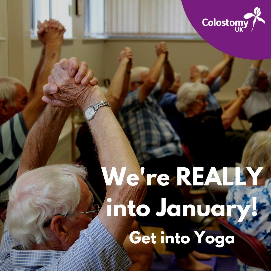 We're really into Yoga, so we're excited to announce that new blocks of our free #ActiveOstomates Yoga and Chair classes will kick off on Wed 1st Feb. They're great for strengthening your core and destressing. Register here colostomyuk.org/active-ostomat…