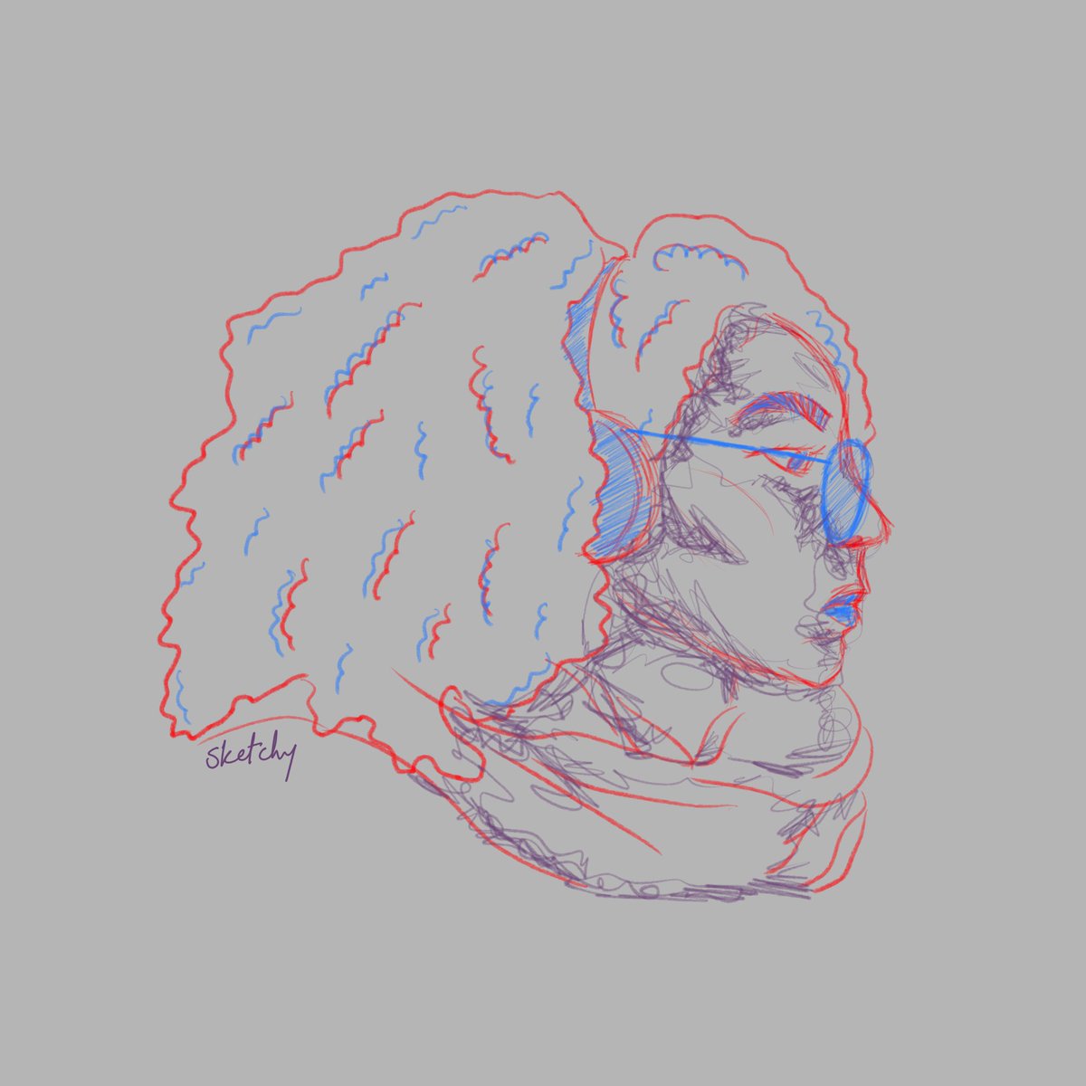 sketchythrills's tweet image. as usual i forgot to post this here
self reference quick sketch
it&apos;s growing on me day by day
#selfportrait #selfreference #sketchart #quicksketch #sketchythrills #sketchyvibes