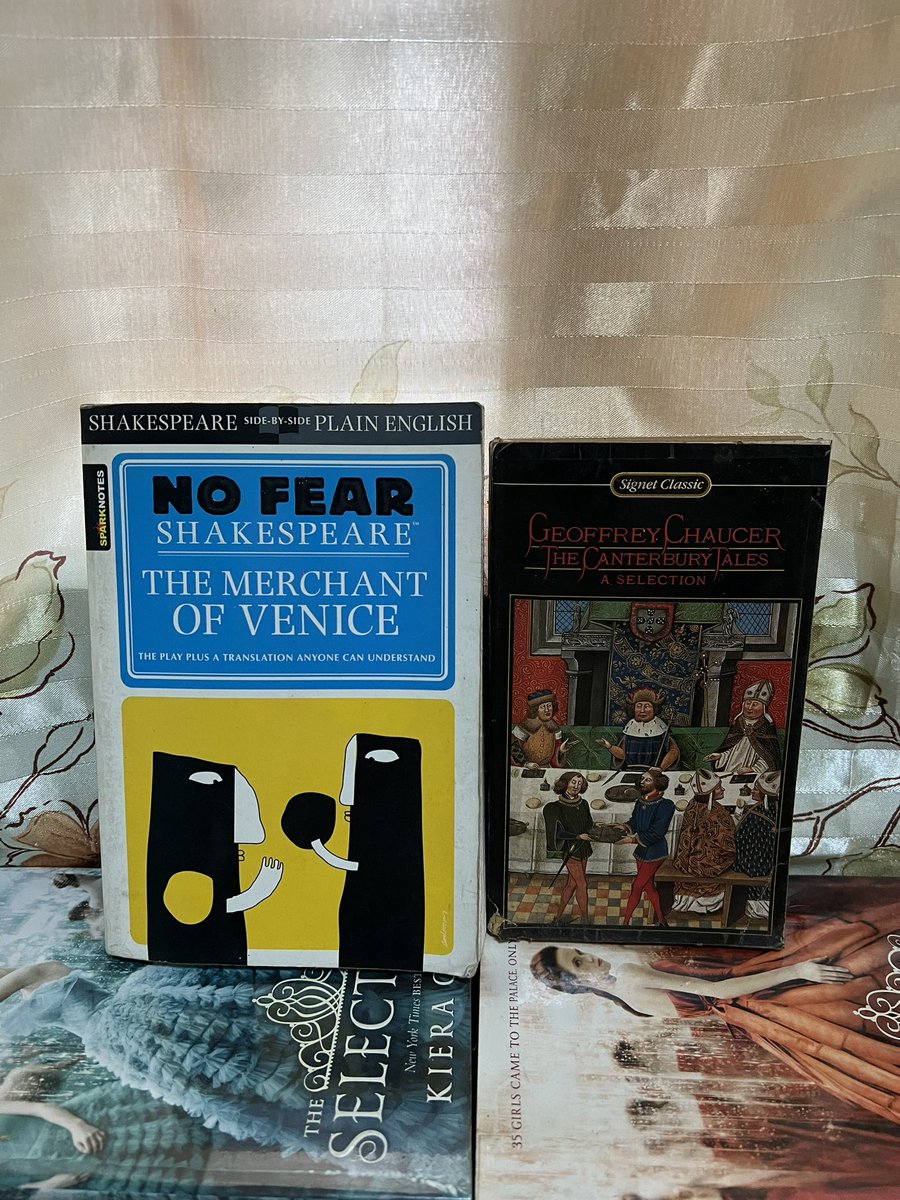 jayke_eu4hia's tweet photo. wts lfb 

THE MERCHANT OF VENICE - 150
THE CANTERBURY TALES - 150

# preloved books ph https://t.co/bU2Svf20in
