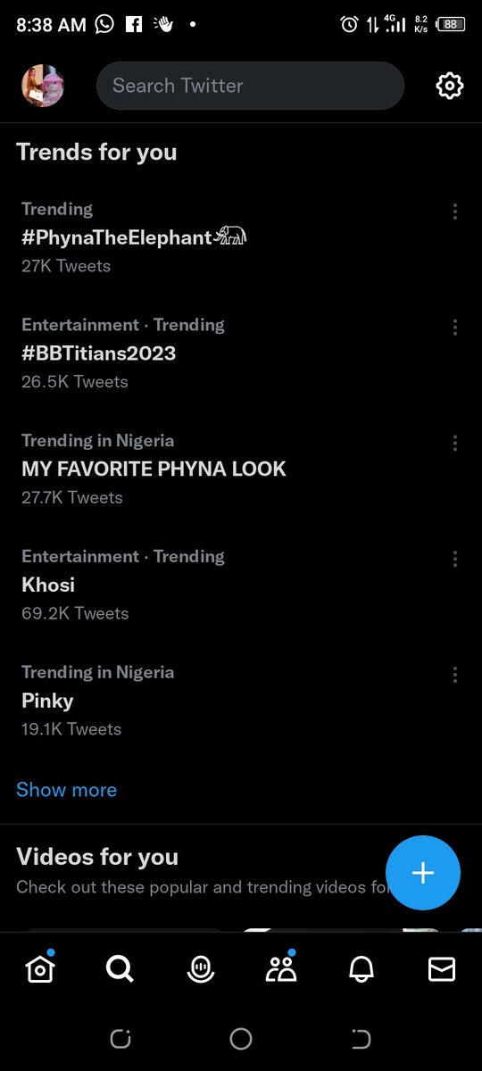 SkyLove9103's tweet photo. Oh mine
My kid sis is trending
Pinky for life
Awww 🥰 my kid sis is loved lyk my momma phyna🥰

PHYNA × BEUNIQUE CLEARANCE SALES
PHYNA THE ACTRESS
#PhynaTheElephant𓃰 #Phyna𓃰 #pinky #PINECHE #bbysis https://t.co/AcHrdjqHUh