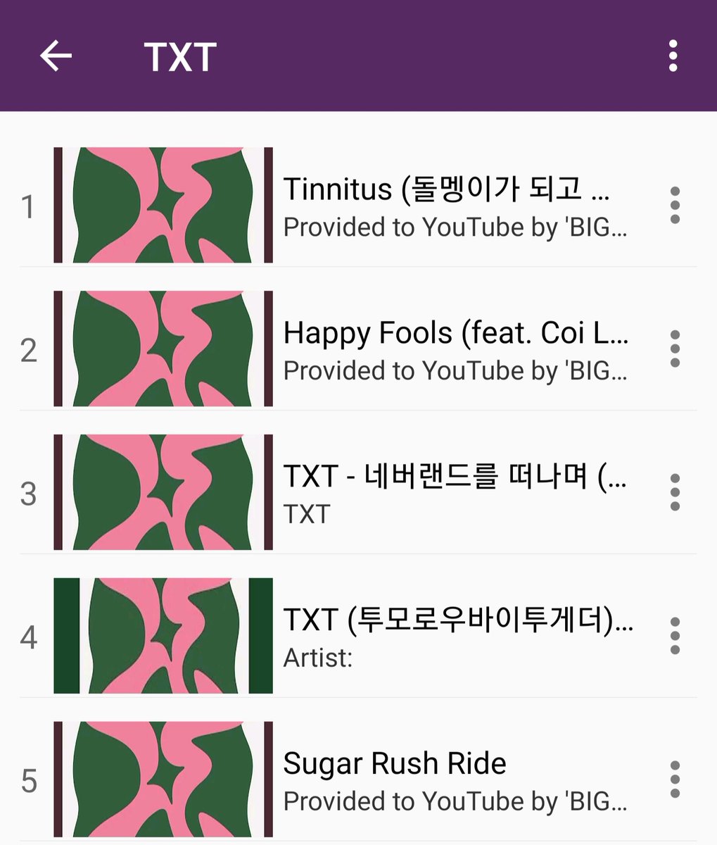 httpsmfwot's tweet photo. EVERYBODY WAKE UP!!! THE NEW ALBUM HAS DROPPED!!!
โ๐ปโ ๏ธโ๐ปโ ๏ธโ๐ปโ ๏ธโ๐ปโ ๏ธโ๐ปโ ๏ธโ๐ปโ ๏ธ
#TOMORROW_X_TOGETHER #TEMPTATION #SugarRushRide #tinnitus #HappyFools #farewellneverland #devilbythewindow #TXT_TEMPTATION_SHOWCASE #TEMPTATION_Tracklist
@TXT_members https://t.co/pAjQ78XpOu