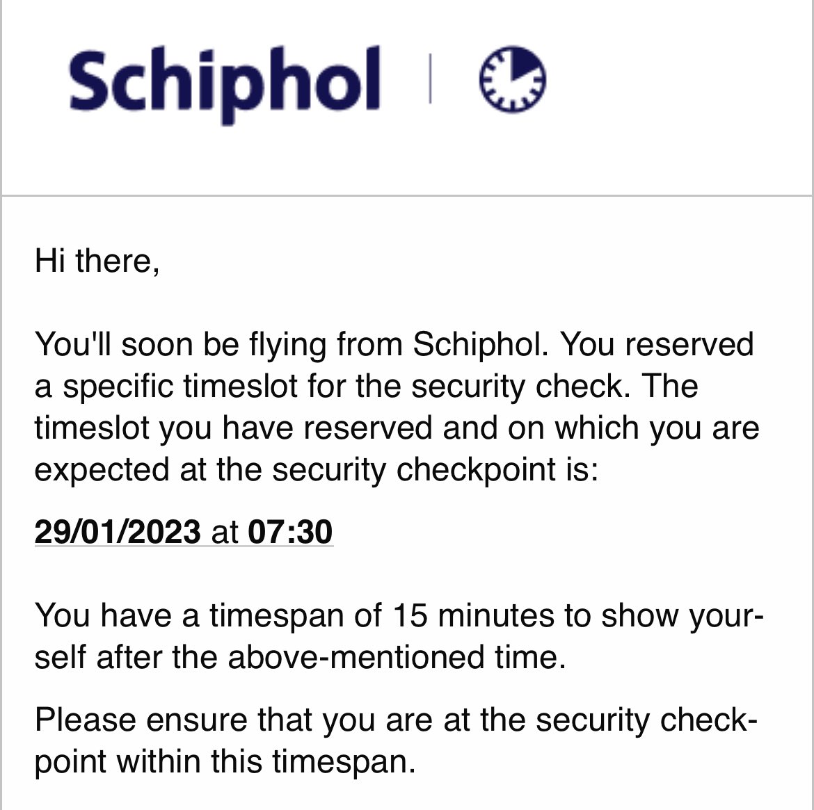 Schiphol, I love you. 🫶🏾