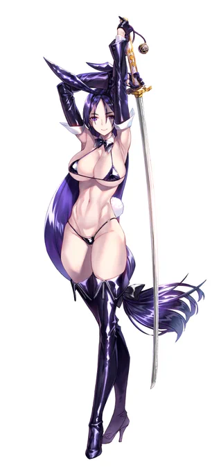 鬼切りバニー頼光さん#逆バニーの日 