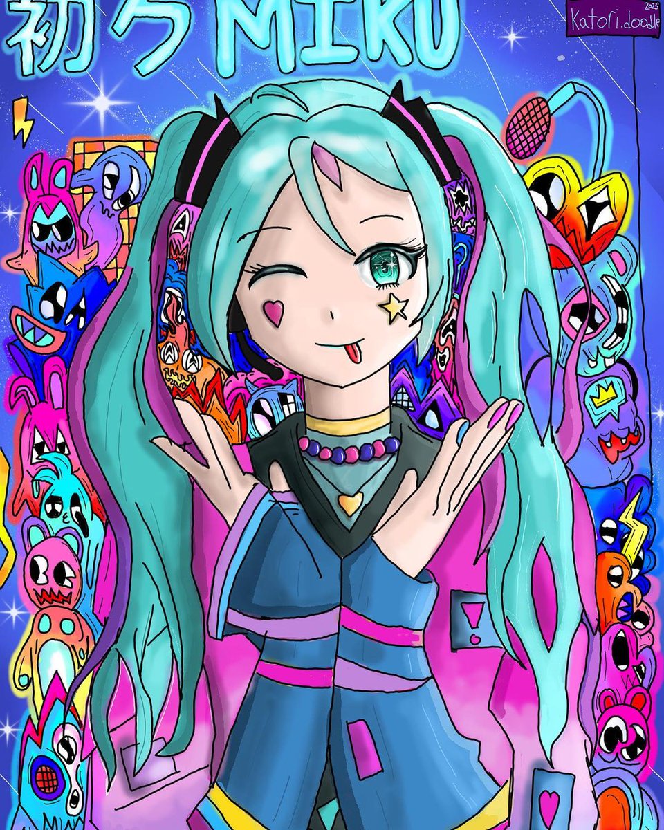 pnk_fam's tweet photo. Promo for katori.doodle (Instagram)
#pnkxfam
#anime #animeartist #hatsunemiku #miku #art #artist #character #artstyle #design #drawings #doodle #creative #colorful #artwork #digitalpainting #arteffects #digitalart #characterdesign #dessin #doodleartist #magicalart #creation https://t.co/gTUOzHwRxQ