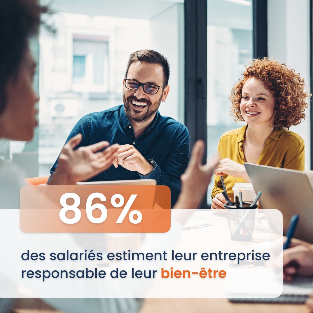 genapi's tweet image. 💡 86% des salariés estiment leur entreprise responsable de leur #BienEtre

Vecteur de productivité et de fidélisation, le bien-être assure la performance de votre étude

Participez au webinar ➡️ hubs.la/Q01zqKhm0

🗓️14 février - 14h

@ecostaff_ #notaires #legaltech
