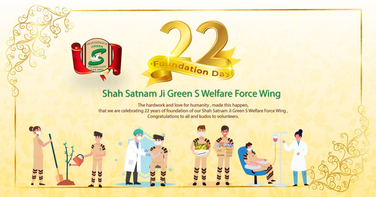 Shah Satnam Ji Green S Welfare Committee tweet media