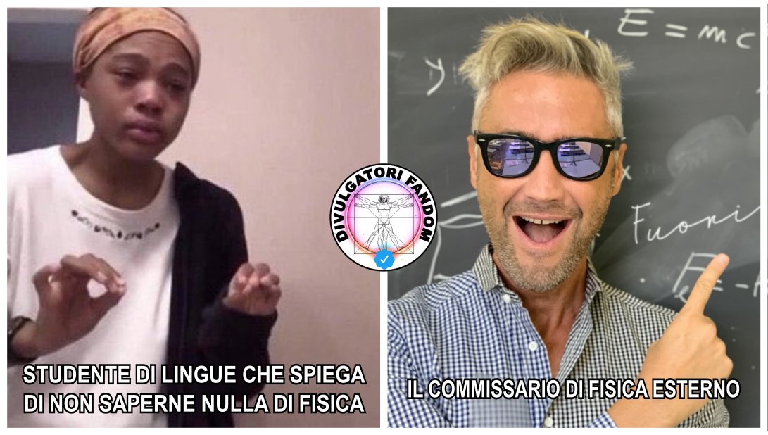 DivulgoConAnsia's tweet photo. In bocca al lupo (viva il lupo), o in culo alla balena (viva la balena) a tutti i maturandi #maturità2023 #liceo #fisica #esterno #provascritta #provaorale https://t.co/rgm8W6KUUB