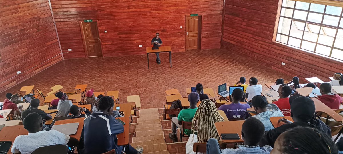 Shadrack2Ongera's tweet photo. The event was a success.  I talked about how easy it is to deploy a static web app on #microsoft #azure still looking forward to have more meetings on Microsoft. 
here is a link to the events photos.
https://t.co/sUuw7gtwRi 
@IamPablo  #MSFTStudentAmbassadors #microsoftazure https://t.co/5vCL1fb4Fa