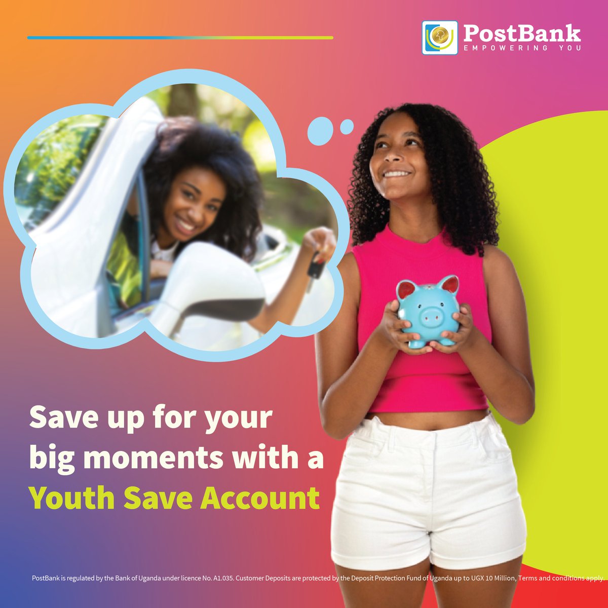 It’s never too early to start saving. Save for your first house, first car, first vacation, and more with a Youth Save Account.

Visit any of our branches today and let us get you started. 

#Saving #Finance #Youth #Dreams #Goals