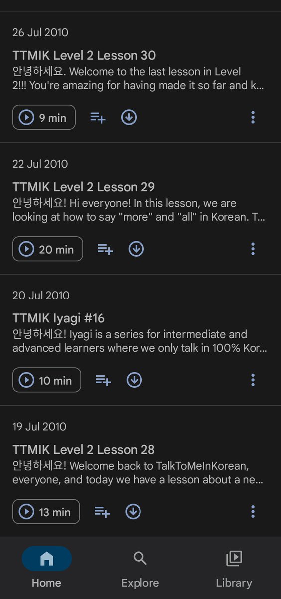 najune08's tweet photo. @BakorFess -ns
Mau nambahin nih lvl 1-10 ttmik modul udah translate indo, link modul:
https://t.co/zLTXmolVwo 

Tambahan untuk podcast officialnya ada di google podcast: https://t.co/gWyz9lsINK

Cara belajarnya kalian dengerin podcast sama nyimak modul sesuai levelnya. Semangat belajar! https://t.co/fWjxE2sWG8