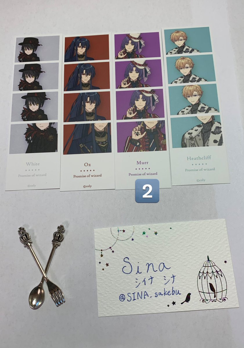 Js9f3E's tweet image. #魔法使いの約束交換
#まほやく交換

【交換 譲渡】
魔法使いの約束 二周年
トレーディング シーンフィルム

譲
オズ
ムル×2
ホワイト
ヒースクリフ

求 
同種 シノ、ファウスト
または定価＋送料

ヒースクリフは推しですが重複のため

他東グッズなどとの交換可能
詳しくはDMにて相談