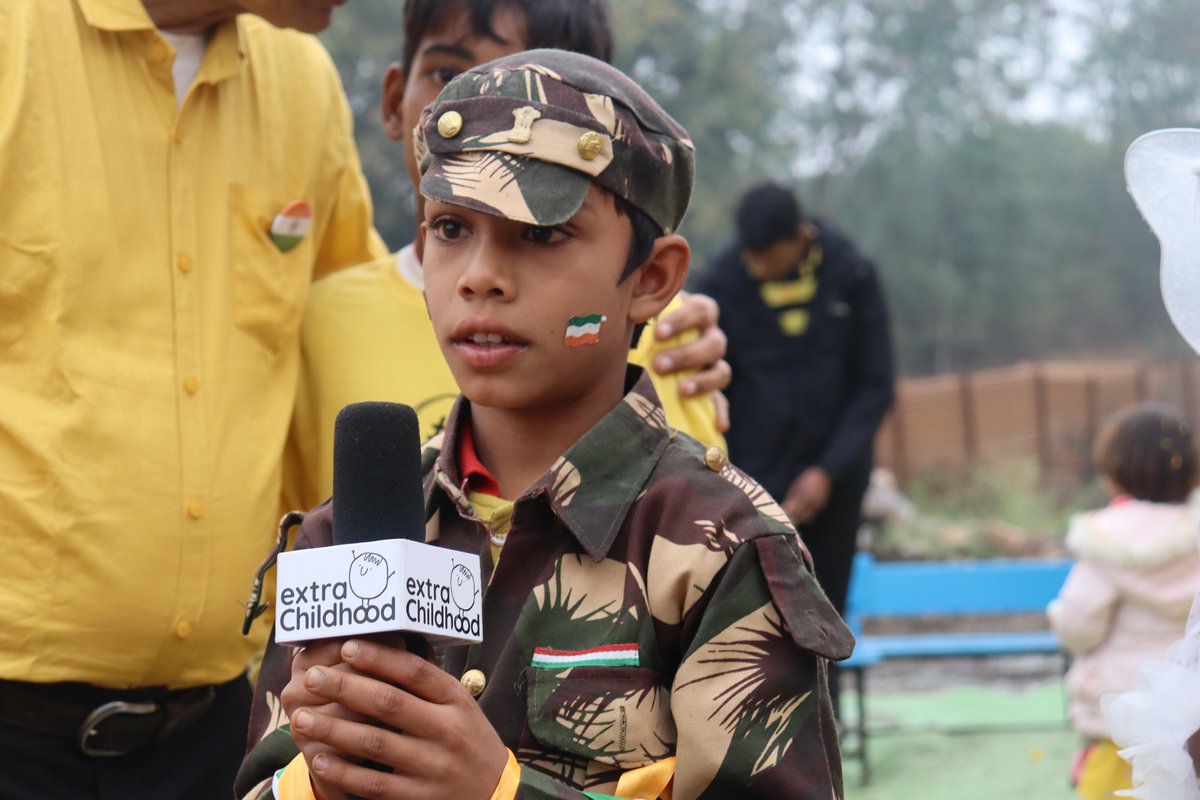 Extrachildhood's tweet photo. #RepublicDay2023 We have adopted PDMS School at Village Barkheda Bondar near Bhopal and gifted them our Media Platform. A Platform for them to showcase their talent to the world through TV, Radio, Newspaper &amp; Magazine. @CollectorBhopal @jdjsbhopal @JansamparkMP @narendramodi https://t.co/3dZdpoLeQT