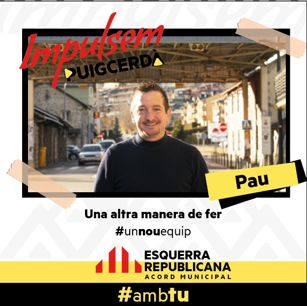 IMPULSEM PUIGCERDÀ-ERC-AM (@erc_puigcerda) on Twitter photo SEGUIM AMB LES PRESENTACIONS D'IMPULSEM PUIGCERDÀ-ERC-AM.
🗳️ Avui us presentem la següent incorporació de l'equip municipal d'Impulsem Puigcerdà-ERC-AM al consistori de Puigcerdà.
🧑🏻 El Pau Valdivia i Jiménez.
💪🏻Seguim <a href="/PauValdivia17/">Pau Valdivia Jimenez</a>!!
#nouequip #impulsempuigcerda SEGUIM AMB LES PRESENTACIONS D'IMPULSEM PUIGCERDÀ-ERC-AM.
🗳️ Avui us presentem la següent incorporació de l'equip municipal d'Impulsem Puigcerdà-ERC-AM al consistori de Puigcerdà.
🧑🏻 El Pau Valdivia i Jiménez.
💪🏻Seguim <a href="/PauValdivia17/">Pau Valdivia Jimenez</a>!!
#nouequip #impulsempuigcerda