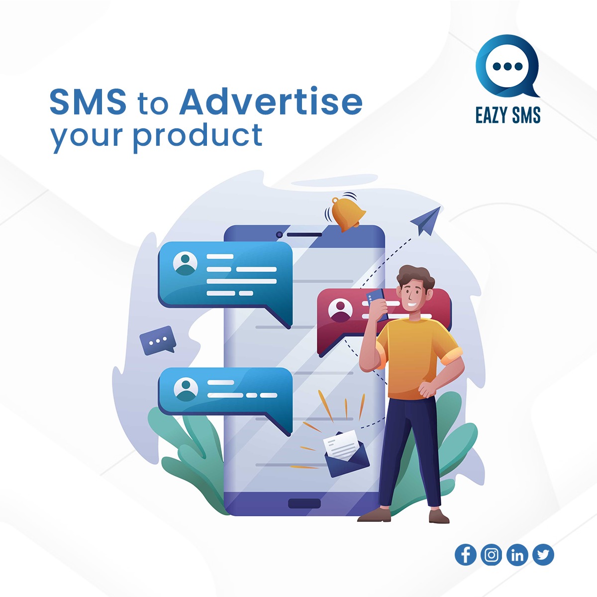 EazySms's tweet photo. SMS Advertising is more effective than mouth spread marketing. Try our SMS marketing and see the magic. Contact Us soon.
.
.
#eazysms #sms #marketing #smsmarketing #citation #bulksms #citations #digitalmarketing #citationamour #message #business #proverbe #tweet #amour https://t.co/c7JxTXznmr
