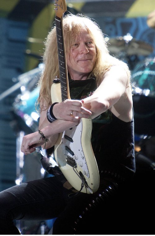 Happy 66th  birthday to Janick Gers guitarist with 