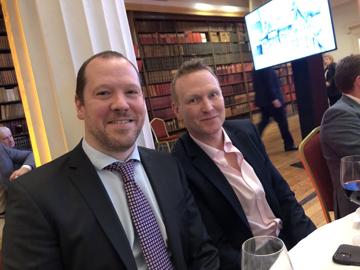 HuntersDublin's tweet photo. Hunters Estate Agent hosted a table at the Lansdowne FC Business Lunch at the RDS on 20/1/2023 raising funds for local charities. Pictured at the lunch are Bobby Geraghty and Joe Donohoe from the Hunters City office.

https://t.co/RNUGO0CrQG
PSRA License No. 001631 https://t.co/kIfhQWAdr0