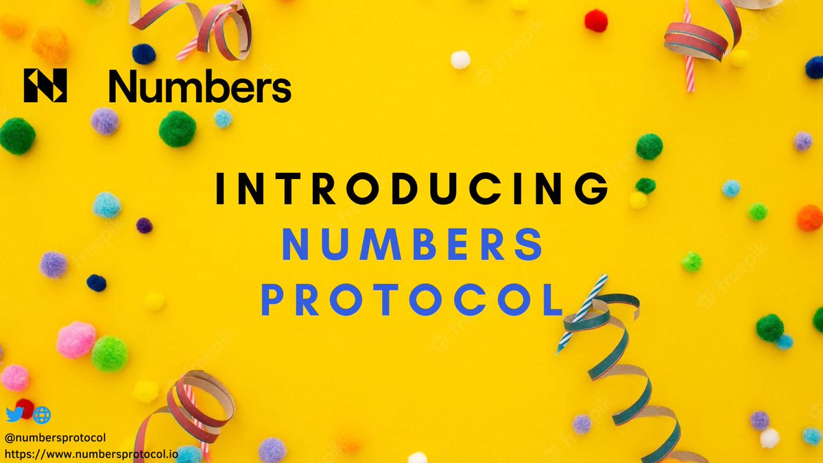 Akash93892149's tweet image. Hey Everyone!
Introducing Numbers Protocol, the new decentralized asset network that puts critical thinking first.
Say goodbye to manipulation, censorship, and echo chambers with our innovative solutions.
#NumbersProtocol #Web3 #threadchallenge #CommunityPartyWeek #Num