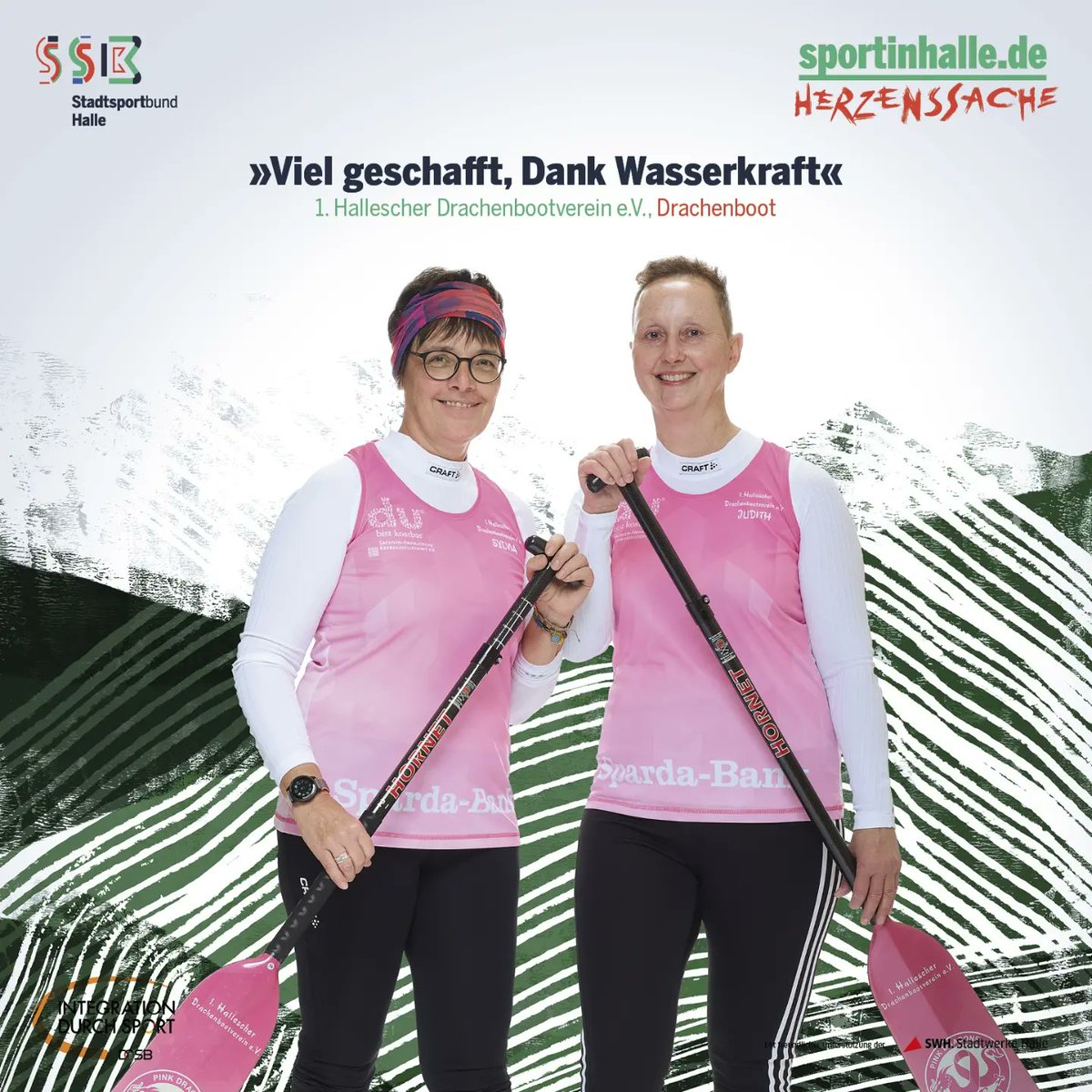 1HALdrachenboot's tweet photo. #drachenbootinhalle #dragonboat #dragonboatfamily #pink #pinkpaddling https://t.co/suCFXGIyOI