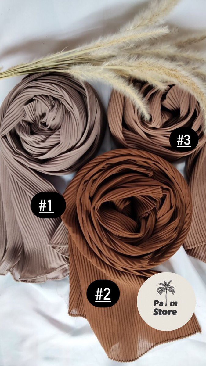 palmstore_'s tweet photo. Back with another giveaway 🥳
6 scarves for 3 lucky winners

1. Follow 
2. Mention 3 friends 
3. Retweet this tweet 

Winners will be announced next Friday 📆

رجعنا ليكم بي سحب جديد🥳
٦ طرح لي ٣ فائزين

١.متابعة الحساب
٢.منشن ٣ اصدقاء 
٣.رتويت
السحب يوم الجمعة الجاية📆 https://t.co/w0xp836R61