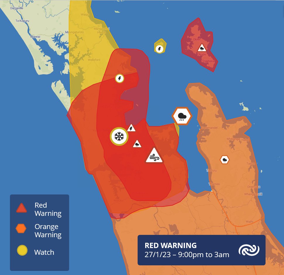 MetService NZ tweet media