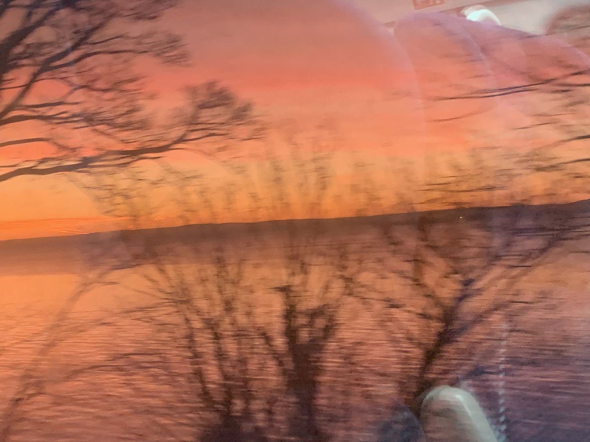 Wow! the sky this morning is incredible. My photography skills are not.