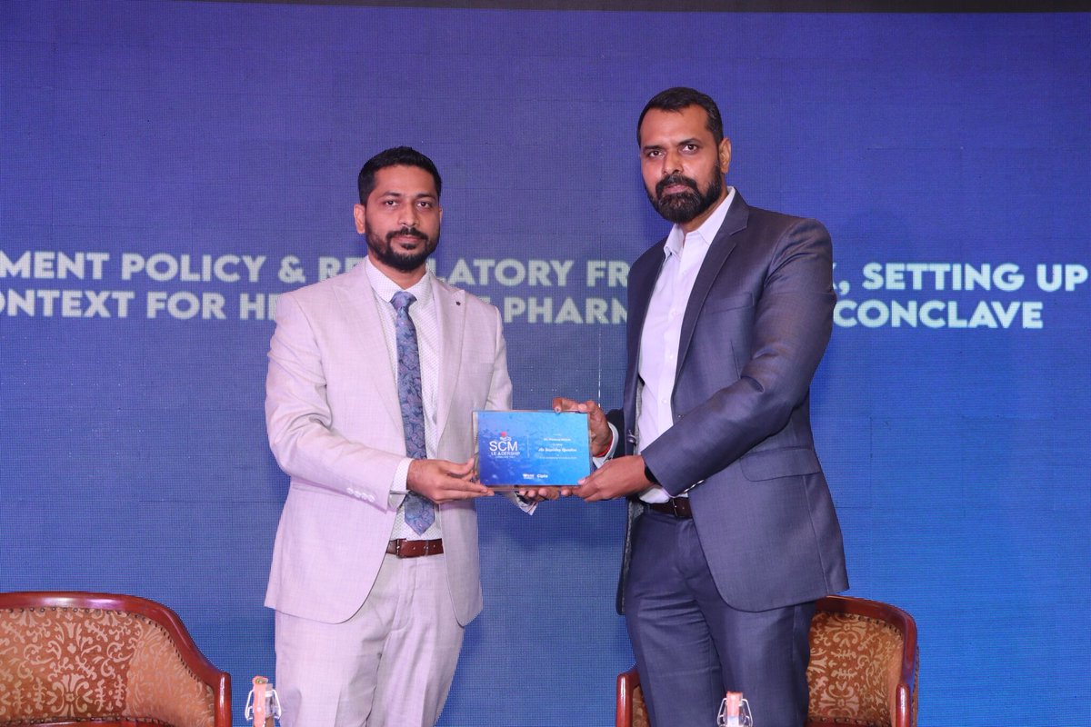 IHWCouncil's tweet image. #SCMConclave! 

Panel discussion topic - Procurement policy &amp;amp; regulatory framework, setting up the context for healthcare pharmacy

 #SCMLeadershipConclave