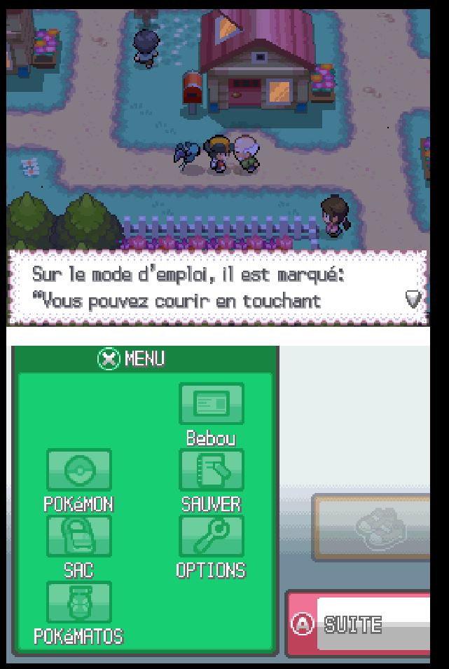 un vieux m'a filé des chaussures de sport, il est un peu bizarre ... au moins je cours vite maintenant !