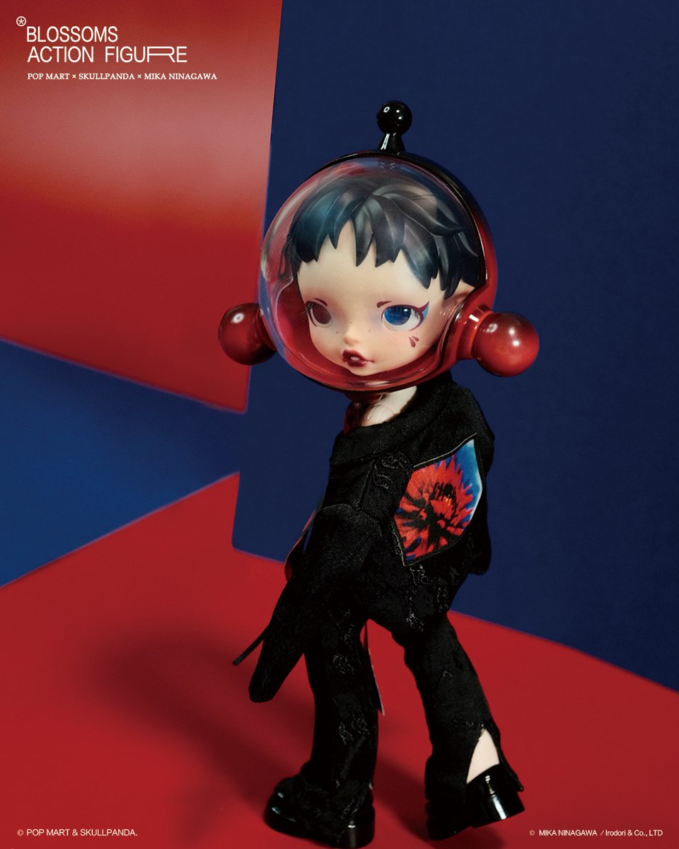🆕💐🆕SKULLPANDA × 蜷川実花 ブロッサム アクションフィギュア