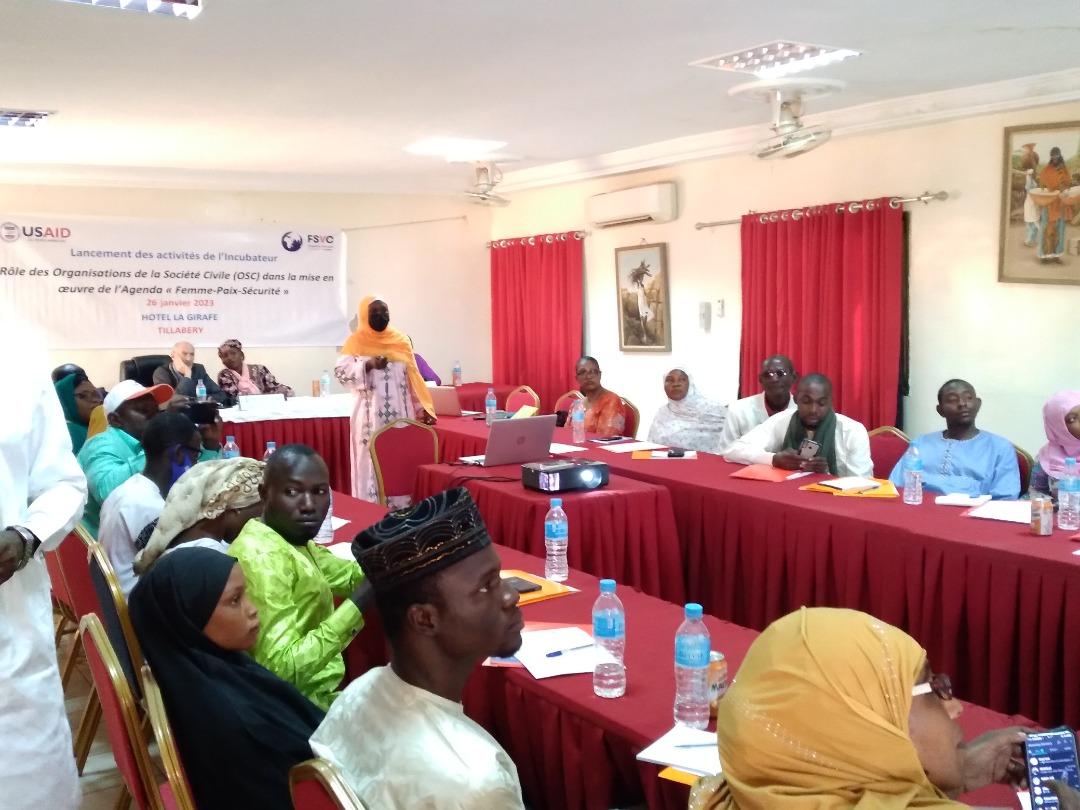 Lancement de l'incubateur  Tillabéry <a href="/Shiganiger/">SHIGA Niger</a> le 26 Janvier 2023.
Rôle des #OSC dans la mise en œuvre de l'agenda #FemmesPaixEtSécurité.
