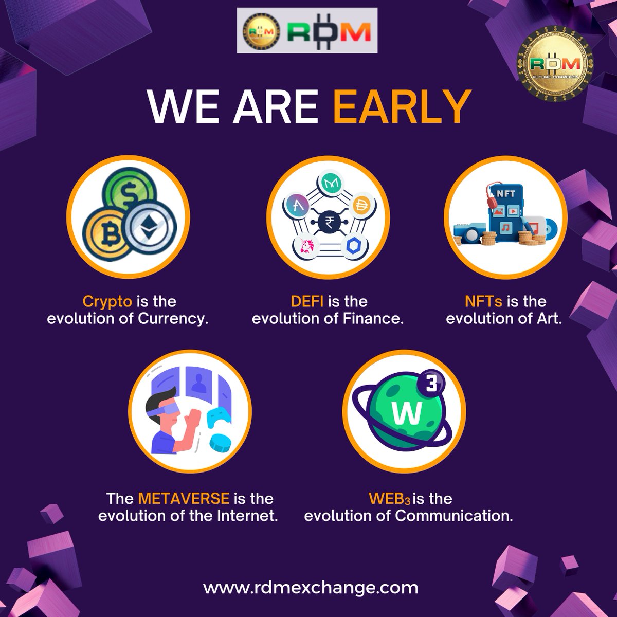 rdmexchange's tweet photo. RDM Exchange 💱

We Are Early...

Visit Now 

🌐 https://t.co/Z95GOaPGHP

✉️ info@rdmexchange.com

Follow us on - @rdmexchange

#investing #investment #money #trading #invest #investor https://t.co/AwL44C18Q2