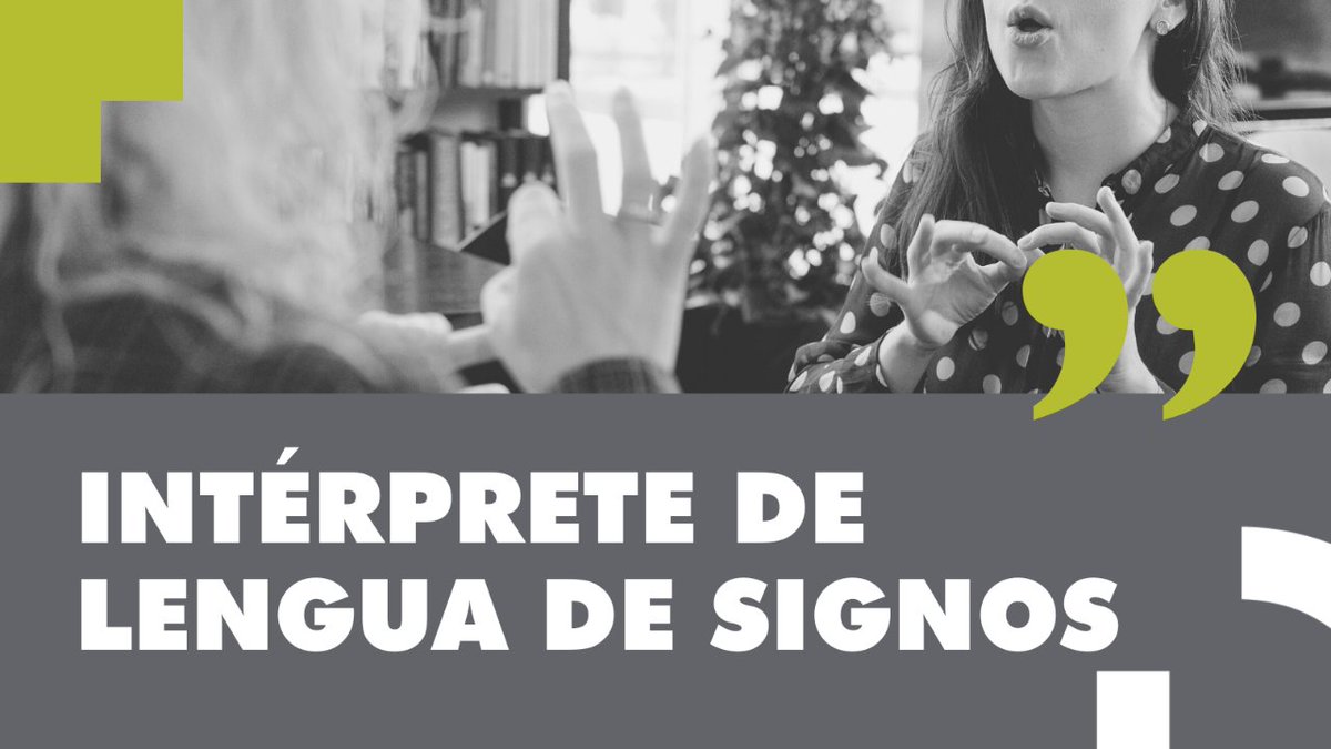 RPDiscapacidad's tweet image. 📌 #Intérpretedelenguadesignos

Profesional que interpreta y traduce la información de lengua de signos a lengua oral/escrita asegurando la comunicación entre personas con discapacidad auditiva/sordociegas y su entorno.

#EstrategiaEspañolaDiscapacidad 🔎 bit.ly/EED22_30