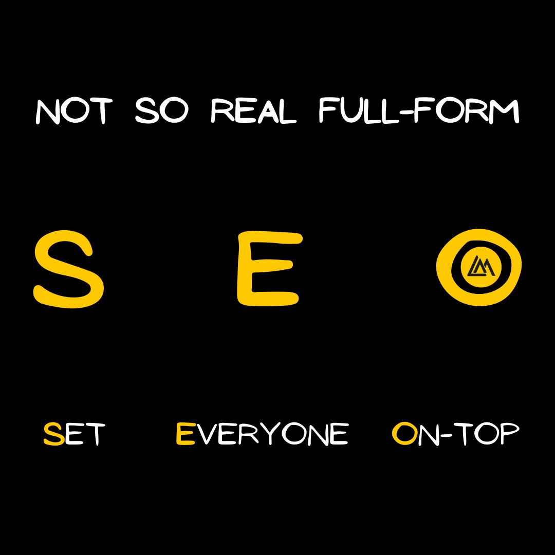 What do you mean by I See👁 You👇?
.
.
#SEO #searchengineoptimization #seoexpert #seomarketing #seotips #Google #marketing #traffic #optimization #digitalmarketing