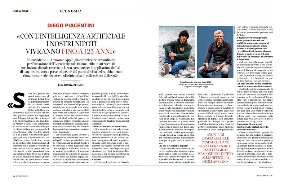 gditom's tweet photo. «Non siamo in una fase della trasformazione digitale in cui puoi lasciare che le cose succedano senza governarle, serve una visione centrale...».

C'è una bellissima intervista a @diegopia su @7Corriere, a firma di @martinapennisi, che si concentra sul concetto di continuità. https://t.co/njvFVbfclI